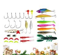 Fishing Lures Christmas Small Tackle with Hooks