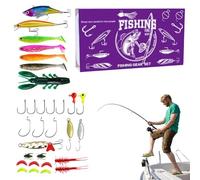 Fishing Lures Christmas Small Tackle with Hooks