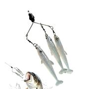 Fishing Lures, Flexible Flexible Flexible Reusable Swimbait - T-Tail Swimbait | For Deep Sea Saltwater Crappie Pike Boat Surf Inshore Offshore Pond River