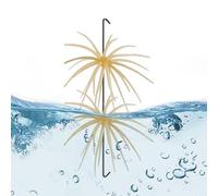 Fishing Lures for Bars - Set of 2 Soft Floating Sea Urchins, Lures for Freshwater Water, Lake River, Outdoor Edge