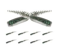 Fishing Lures for Bass - 10 Pieces Soft Baits - Soft Baits Swimmers for Fishing | for Shore Camping Night Pond Kayak Outdoor Fresh and Pond