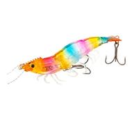 Fishing Lures for Bass - 9CM Realistic Artificial Baits for Dirty Water - Fluorescent and Reflective Artificial Baits for Salmon Catfish Beach Sea River Lovers