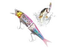 Fishing Lures for Black Bass | Multi-Section Design Hooks | For Women, Men, Beginner, Amateur, Boat Trolling, Pond,