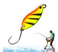 Fishing Lures for Pike | River Glitter Lures | Lead Hook Stainless Glitter for Brook Surf Night Ice Lake Trout Kayak Freshwater Freshwater