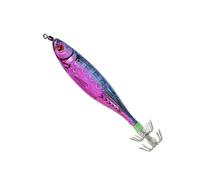 Fishing Lures Jigs Hook Shrimp Lure Baits for Freshwater Saltwater Cuttlefish Hooks Squid Jigs Glow Tail Design Quick Sink Fishing Lure
