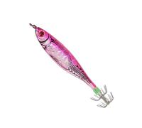 Fishing Lures Jigs Hook Shrimp Lure Baits for Freshwater Saltwater Cuttlefish Hooks Squid Jigs Glow Tail Design Quick Sink Fishing Lure