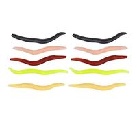 Fishing Lures, Silicone 150PCS (five color mix)