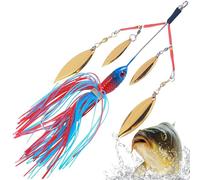 Fishing Lures - Silicone Skirt Baits | Glitter Jig Lures, Outdoor Gear & Leisure Accessories for Pike Perch Trout Marigane