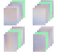 Fishing Lures Tape Reflective Fish Scales Sticker Holographic Adhesive Film Flash Lure Tape for Fishing Lure Making DIY Crafts Tool