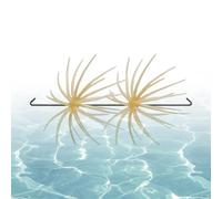 Fishing Lures, Two Piece Realistic Soft Elastic Sea Urchin, Fun Fish Lures for Trout and Pike - for Catfish, Sunfish, Walleye, Salmon, Pike, Sea, Lake, River