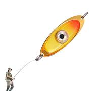 Fishing Lures - Water Proof LED Light Night Fishing Accessories | Steel Wire Irresistible Attraction XL Double Squid Bait | Soft Fishing Lures for Water Fishing