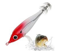 Fishing Lures with Squid Lures, Shrimp and Shrimp Lures | Bright Baits Attractive Jigs | Fishing Lure with Hooks for High Penetration Squid