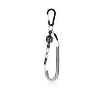 Fishing Magnetic Net Release Holder Keeper Anti Slip Safety Rope Magnetic Clip Landing Net Connector with Coiled Lanyard