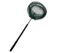 Fishing Mesh Net, Stainless Steel Telescopic Butterfly Catching Net Extendable Handle Flying Animals Capture Fast Folding Manual Mesh for Outdoor Garden