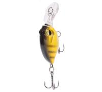 Fishing Mini Minnow Bait High Simulation Three Dimensional Eyes Artificial Fishing Lure for Saltwater Freshwater Anglers ABS Material 6.2cm (8#Color)