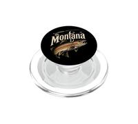 Fishing Montana Fly Rod Rainbow Trout Angler Gift PopSockets PopGrip for MagSafe