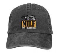 Fishing Multicolor Hat Peaked Men Women's Cowboy Cap Milf Man I Love Fishing Baseball Caps Personalized Visor Protect Hats