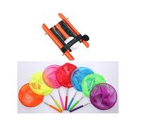 Fishing Net & Crab Line Bait Bag Weight Extending Handle Beach Kids Safe No Hook