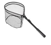 Fishing Net Floating Rubber - 325g Portable Floating Fish Net | Fast Folding Landing Net With Telescopic Rod, Air Fly Net With Rubber Coating For Birds And Fly Carp