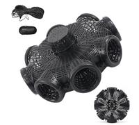 Fishing Net - Foldable Fish Minnow Crab Catcher for River Lake Pond | Foldable Fishing Net Trap for Shrimp Lobster Crayfish Eel | Compact Collapssible Design with Quick Setup