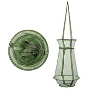 Fishing Net Mesh Fish Trap Collapsible Fish Cage/Fishing Keep Net/Fishing Basket for Keeping Lures Crayfish Crab Fishes Smelt Minnows Shrimps Lobsters, Foldable Fishing Mesh Trap