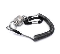 Fishing Net Release Holder Keeper Anti Slip Rope Magnet Clip Landing Net Connector Coiled Strap Anti Slip Rope Fishing Gear Fish Control Device