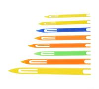 Fishing Net Repair Needle Set, 8-Piece Plastic Mending Tools for Nets and Mesh, Assorted Sizes 11cm to 21cm for Sporting Goods Maintenance