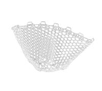 Fishing Net Replacement White Foldable Portable Sturdy Thickened Mesh Net 85x24cm