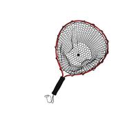 Fishing Net With Lanyard Comfortable Grip Handle Landing Net Fishing Tackle Tool Fishing Landing Net Portable For Adult Mesh Fish Net