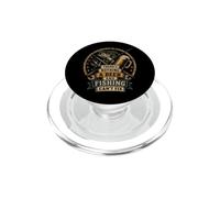 Fishing Nothing A Beer Can't Fix Funny Angler Bass Gift PopSockets PopGrip for MagSafe