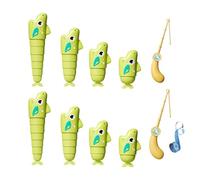 Fishing Play Table - Extendable Family Bonding Game, Interactive Board Set for Child Fun, Catching Toy with Skill Development, Learning Activity, Educational Challenge for School Events and Group