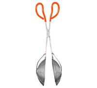 Fishing Pliers - Double Strainer Non-slip Heavy Duty | Fish Shovel and Catch Pliers Stainless Steel for Crab, Shrimp and Bass | Outdoor Fishing Tool - Beach, Sea, Lake, River