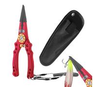 Fishing Pliers - Lures and Hooks Unhooking Tools | Hook Remover and Split Ring Pliers | for Saltwater Freshwater Outshore Inland Coast Trolls Throwing Outdoor Activities