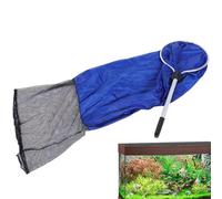 Fishing Plunger Net, Non Slip Handle Design, 19.69x11.81in Sturdy Outdoor Catch Tool, Lightweight Mesh Scoop for Aquarium Maintenance, Pond Fishing, Home Use, Kids Water Play