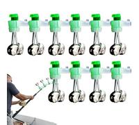 Fishing Pole Bells,10X Bite Alarm Bells | Portable Double Alert Bell, Fishing Bite Indicators for Night, Sea Rod