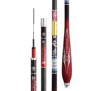 Fishing Pole Carp Rod Stream Platform Fishing Hand-held Ultra Light Hard Ultra-fine Wild Telescopic Fishing Rod(5H4.5M)