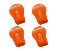 Fishing Pole Clips - Portable Rod Rack, 4 Piece Elastic Organizer, Secure Outdoor Gear, Rod Holder, Top Performance Fishings Equipment, Fishing Accessory for Beach Bank Shore Pool Ice Saltwater