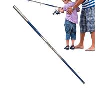 Fishing Pole - Ergonomic Compact Fishing Pole | Portable Precision Gear Kit Space Saving Design for Travel Saltwater Bass Backpacking River Trout Catfish Lake