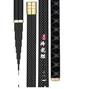 Fishing Pole, Fishing Rod Carbon Fiber Telescopic Power Hand Pole Fishing Rod 2.7M-10M Travel Ultra Light Carp Fishing(2.7m)