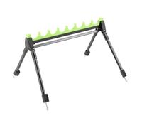 Fishing Pole Holders, 12-Slot Telescoping Rack, 17.72x12.6x16.54 Inches Foldable Rod Storage Stand, Durable Outdoor Gear for Ground, Shore Fishing, Grandpa, Uncle, Father, Husband, Gift Use