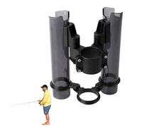 Fishing Pole Holders Vertical - Aluminum Alloy Fishing Rod Tripod - Floor Standing Bracket, Pole Rack, Portable Rod Organizer, Foldable for 3 Rods, Garage, Sea Yachts