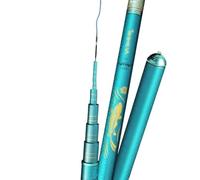 Fishing Pole Light Weight And Large Object Fishing Rod Silver Carp And Bighead Carp Fishing Rod Hand-held Rod 10M Fishing Hook Long Pole Platform Fishing Rod Fishing Kit(10.0M)