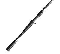 Fishing Pole One Piece Bass Fishing Rods, LS Ring Guides, 40 Ton Carbon Fiber Blank, Full Carbon Monocoque Grip(Casting- 220m H F)