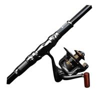 Fishing Pole Portable Short Casting Rod Fishing Tackle for Distant Shore Angling