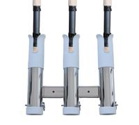 Fishing Pole Rack - Angler Gear Stand, Kayak Rod Organizer for Garage Pontoon, 3 Tube Holder with Secure Storage, Outdoor Tools, Fishe r Mount for River Sea and Saltwater Stream