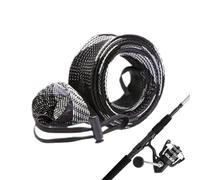 Fishing Pole Sleeve - Angling Gear Protector,Live Fishing Rod Protector | for Anglers Fishermen Guides Saltwater Freshwater Sea Stream River Lake Reservoir Pond Men Fathers Husbands