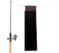 Fishing Pole Sleeve Velvet Fabric Protective Wrap