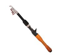 Fishing Pole,Telescopic Fishing Telescopic Fishing Rod Portable Sea Pole Black Long-Distance Casting Mini Short(1.5m)
