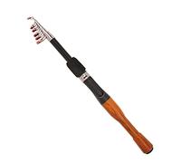 Fishing Pole,Telescopic Fishing Telescopic Fishing Rod Portable Sea Pole Black Long-Distance Casting Mini Short(1.8m straight)