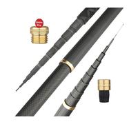 Fishing Poles Elasticated,Carp Pole Carbon Fiber Hand Fishing Pole Telescopic Rod 2.7M/3.6M/3.9M/4.5M/5.4M/6.30M/7.2M/8M/9M/10M Stream(28 2,3.6M)